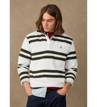 Hackett London Polo Rugby bia?e