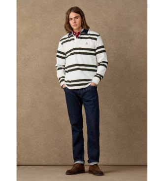 Hackett London Polo Rugby bia?e