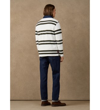Hackett London Polo Rugby bia?e