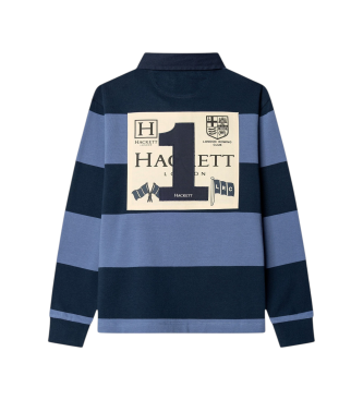 Hackett London Polo Rugby Patch azul