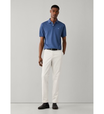 Hackett London Polo Slim Fit Logo azul