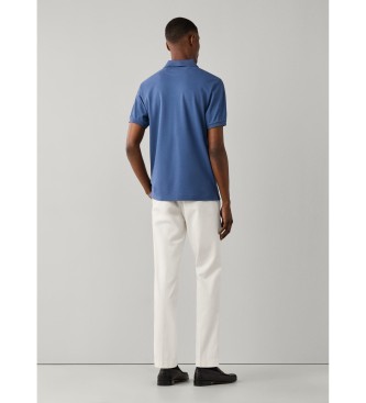 Hackett London Polo Slim Fit Logo azul