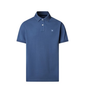 Hackett London Polo Slim Fit Logo azul