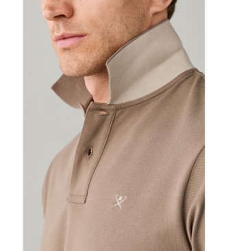 Hackett London Be?owe polo Slim Fit z logo
