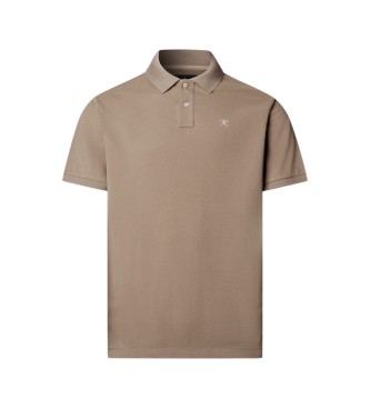 Hackett London Be?owe polo Slim Fit z logo