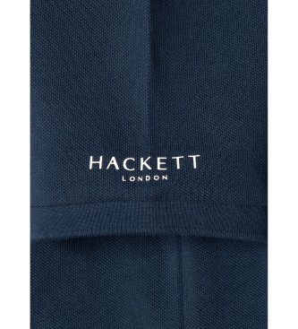 Hackett London Navy Small Logo Polo