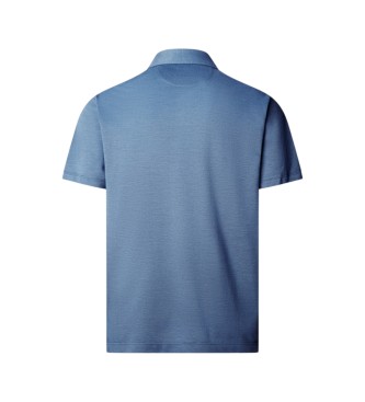 Hackett London Polo Silk Pique azul