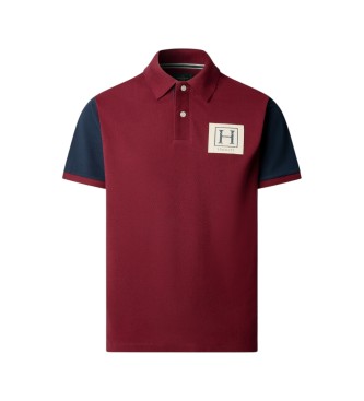Hackett London Polo Multi bordowy