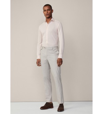 Hackett London Pantaloni grigi a dente di leone