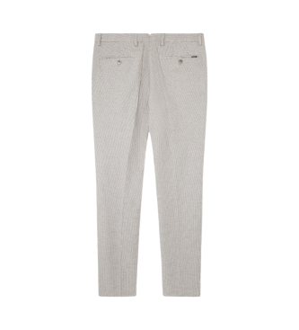 Hackett London Pantaln Ptooth gris