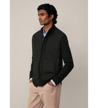 Hackett London Bomberjack Quilted Fb Hybrid groen