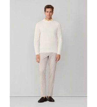 Hackett London Maglia Raglan bianca