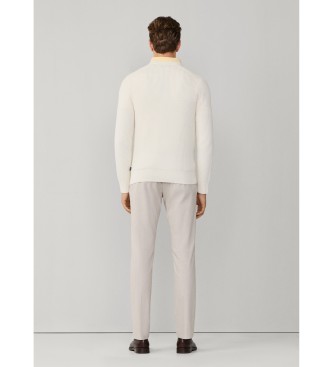 Hackett London Maglia Raglan bianca