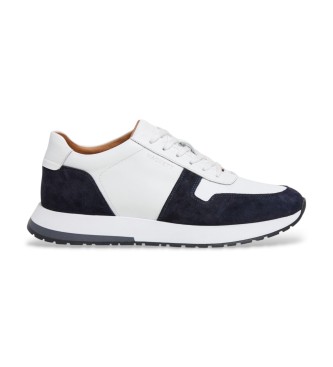 Hackett London Sneakers Rapid Zephyr in pelle bianca