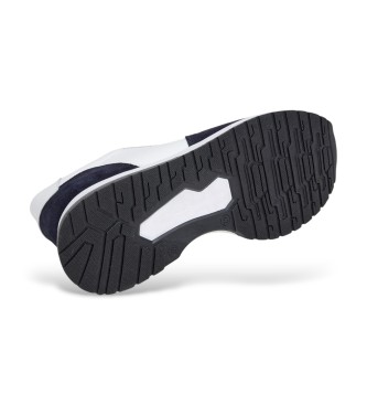 Hackett London Sneakers Rapid Zephyr in pelle bianca