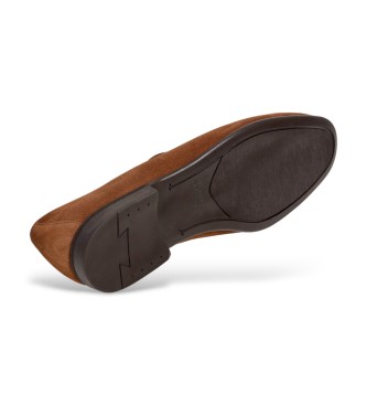 Hackett London Brown suede Regal Tassel shoes