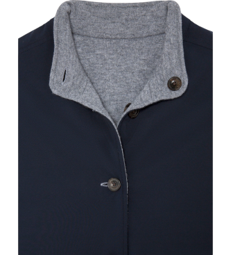 Hackett London Reversible jacket grey, navy