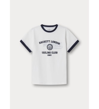 Hackett London CLUB VELICO 1983 camicia bianca