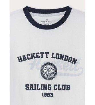 Hackett London CLUB VELICO 1983 camicia bianca