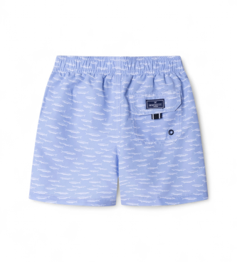 Hackett London Costume da bagno blu Sardines Kids