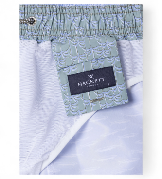 Hackett London Costume da bagno blu Sardines Kids