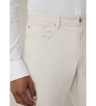 Hackett London Satinhose 5Pkt beige