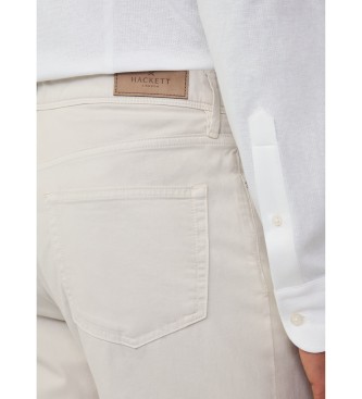 Hackett London Satinhose 5Pkt beige