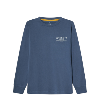 Hackett London Landskabs-T-shirt bl