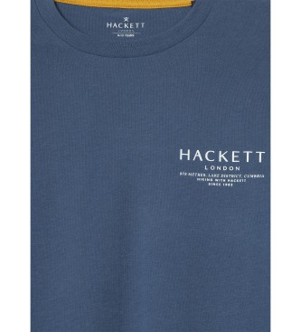 Hackett London Landskabs-T-shirt bl