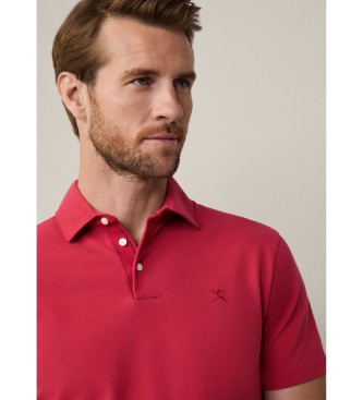 Hackett London Polo rouge selvedge