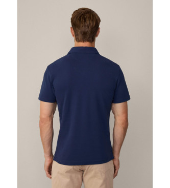 Hackett London Marin polotrja med Selvedge-knppning