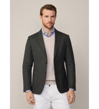 Hackett London Jacke Semi Plain Texture grn