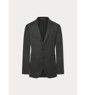 Hackett London Jakke med semi-plain struktur grn