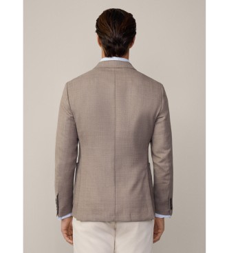 Hackett London Semi effen beige blazer