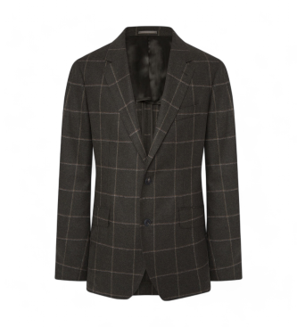 Hackett London Blazer verde ombra