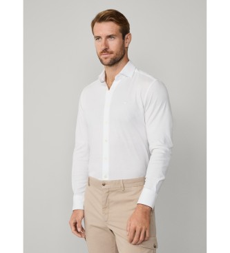 Hackett London Chemise simple blanche