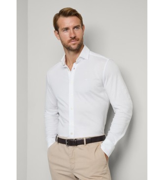Hackett London Chemise simple blanche