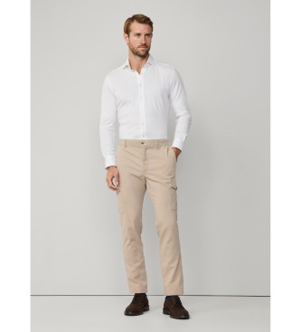 Hackett London Chemise simple blanche