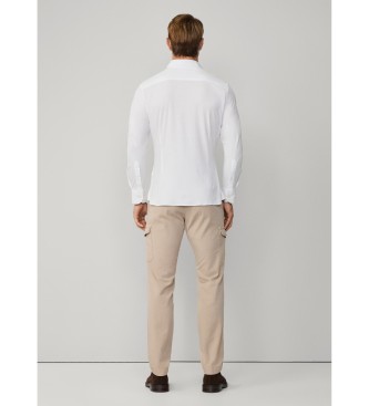 Hackett London Chemise simple blanche