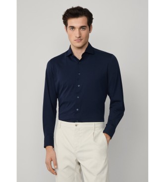 Hackett London Chemise marine simple