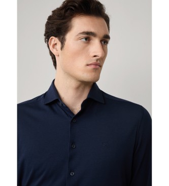 Hackett London Chemise marine simple