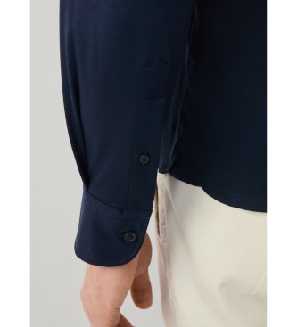 Hackett London Chemise marine simple