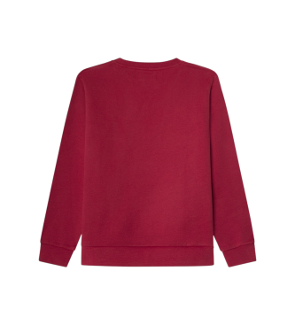 Hackett London Felpa con cappuccio Red Skycrapper