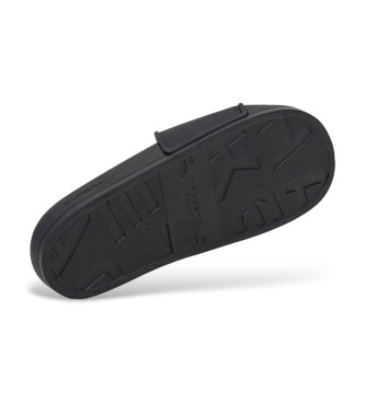 Hackett London Chanclas Slider Pier negro