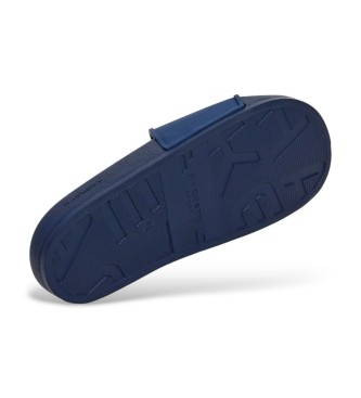 Hackett London Slider flip flops Pier blue