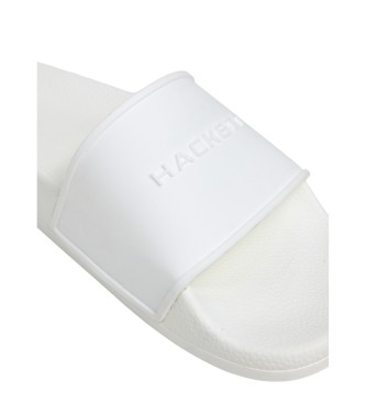 Hackett London Infradito bianche Pier Slider