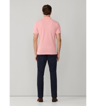 Hackett London Polo piqu� fit slim rosa
