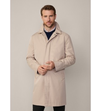 Hackett London Casaco bege Sloane Mac