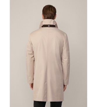 Hackett London Sloane Mac beige jas