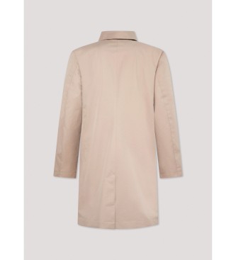 Hackett London Sloane Mac beige jas